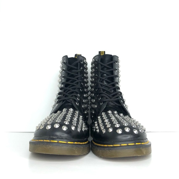 Dr Martens Spike Mettalic Studs 1460 Ankle Boots Men’s 13 Shoes - Picture 9 of 12